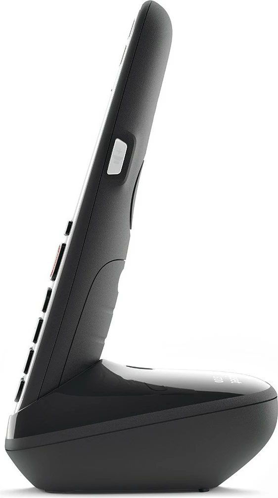 Telefon Gigaset E720, Analog/DECT, Mbajtës pa tel, 200 kontakte, ID thirrës, SMS, Ngjyrë e zezë