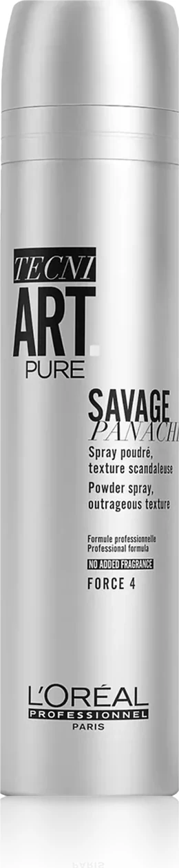 Sprej L'Oréal Professionnel Tecni.Art Savage Panache Powder Spray (Force 4), 250 ml