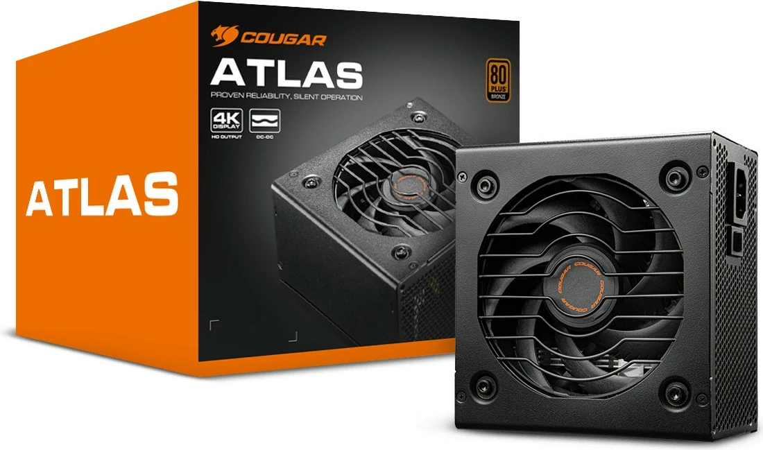 Furnizues energjie Cougar ATLAS 550W, 80 Plus Bronze, i zi