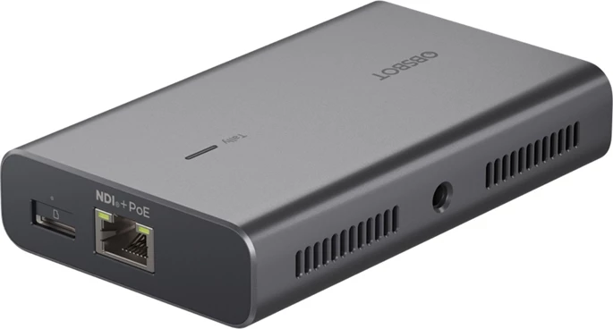Adapter OBSBOT UVC në NDI ONB-2209-CW, PoE, Gri