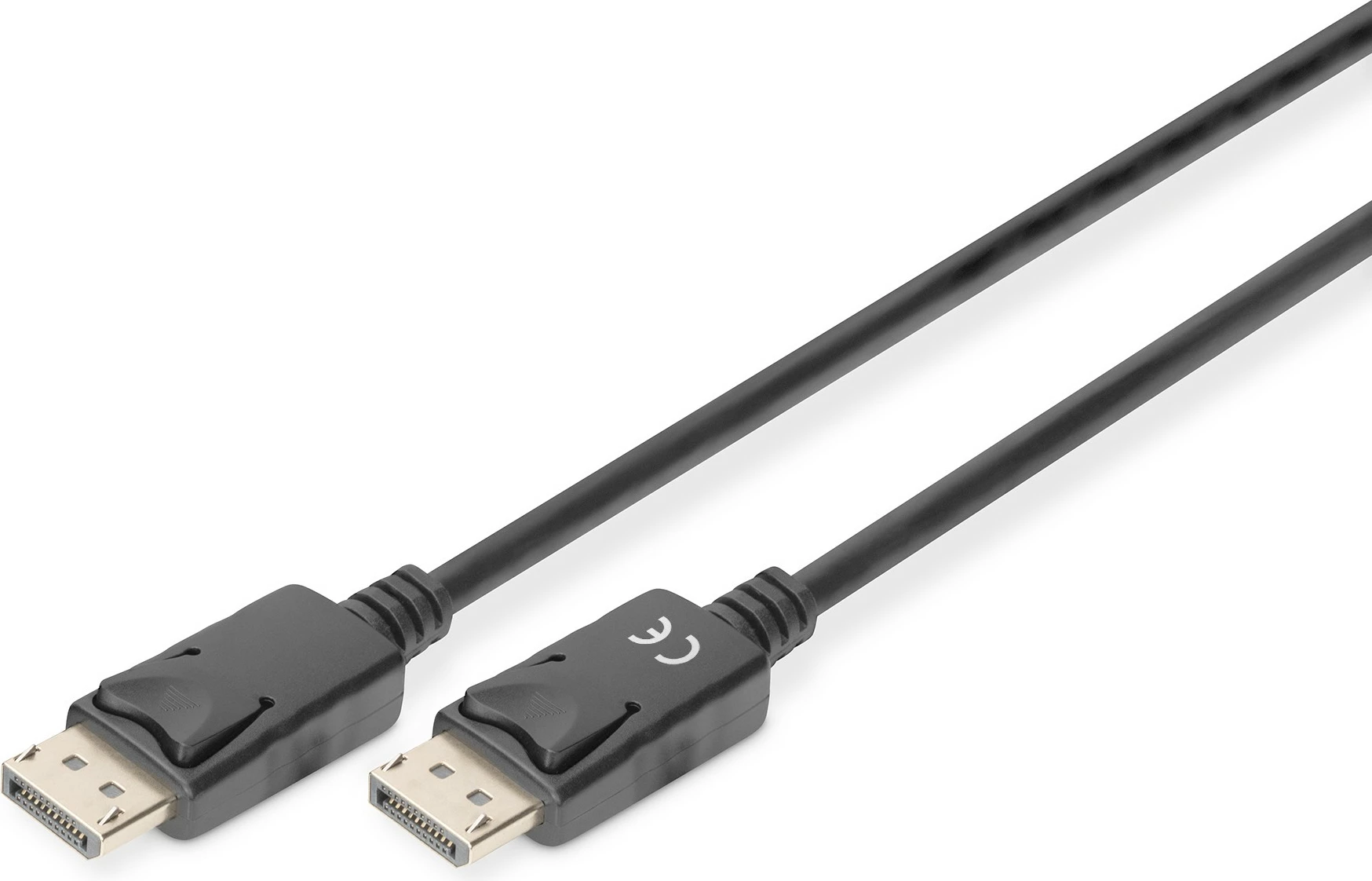 DisplayPort kabllo Digitus 3m, DisplayPort në DisplayPort, 4K Ultra HD, i zi