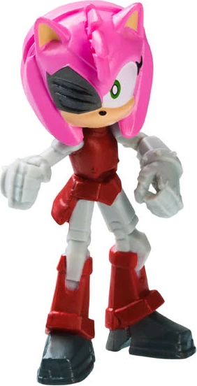 Figurinë koleksionuese P.M.I. Sonic Prime, Gaming Heroes, 5-pack + 1 fletë sticker 6.5 cm, assorted (S1)