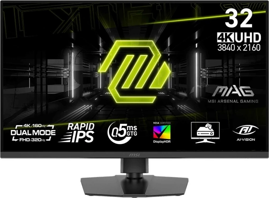Monitor MSI MAG 322URDF E16, 31.5", 4K, 160Hz, Rapid IPS, i zi