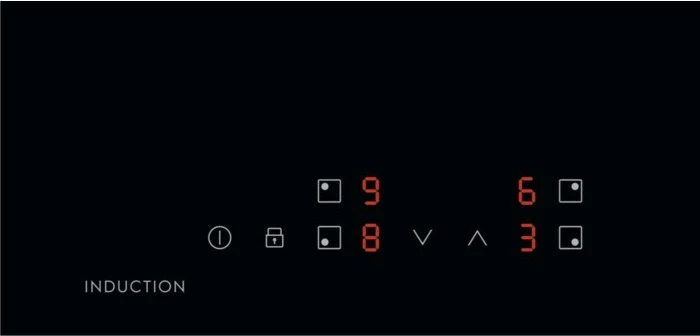 Pllakë induksioni Electrolux LIL61424C, 60 cm, 4 zona, e zezë