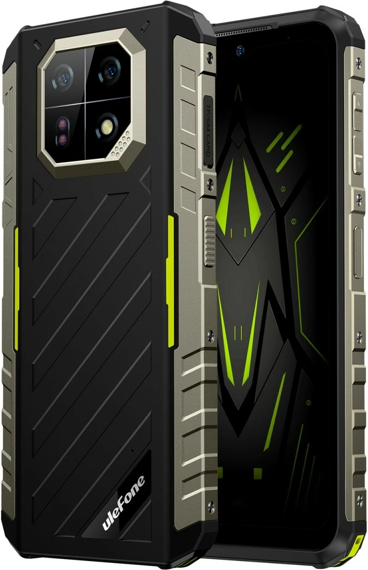 Celular Ulefone Armor 22, 8/256GB, IP69K, Gjelbër