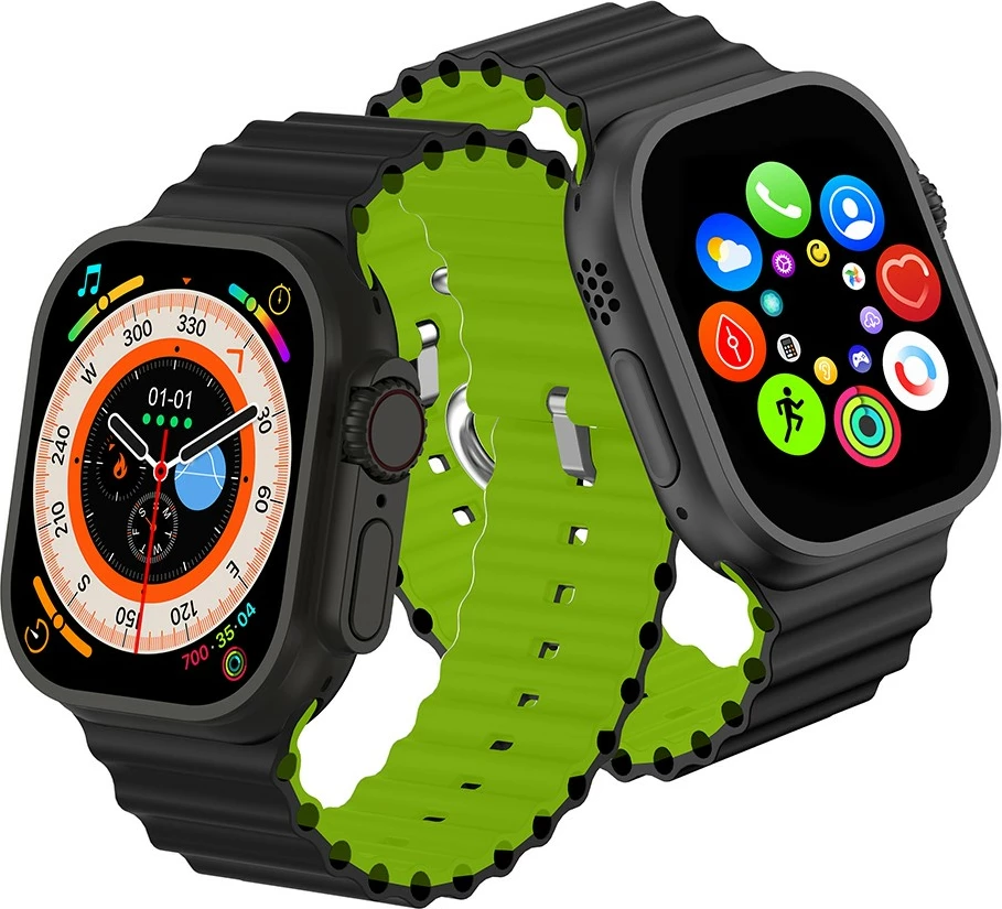 Smartwatch Media-Tech FUSION MT872, 2", i zi/jeshil
