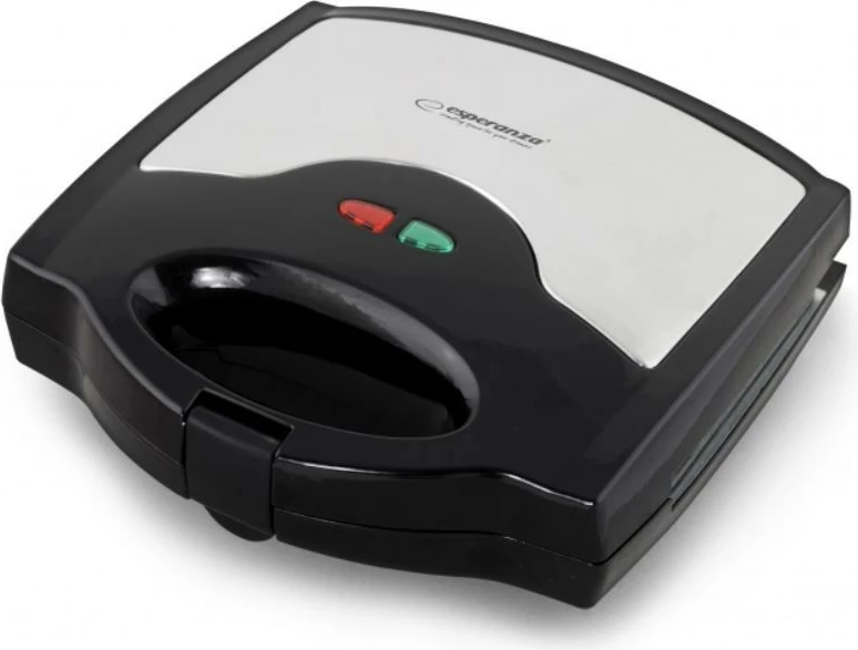 Sanduiçere 3-në-1 Esperanza Muffuletta EKT005, 700W, e zezë/inox