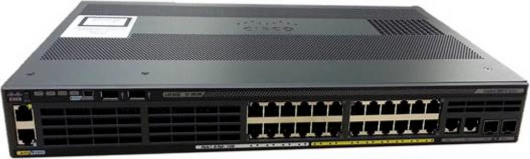Switch, Cisco, WS-C2960X-24TS-LL, 24 porta Gigabit, 4 SFP, LAN Lite, zi