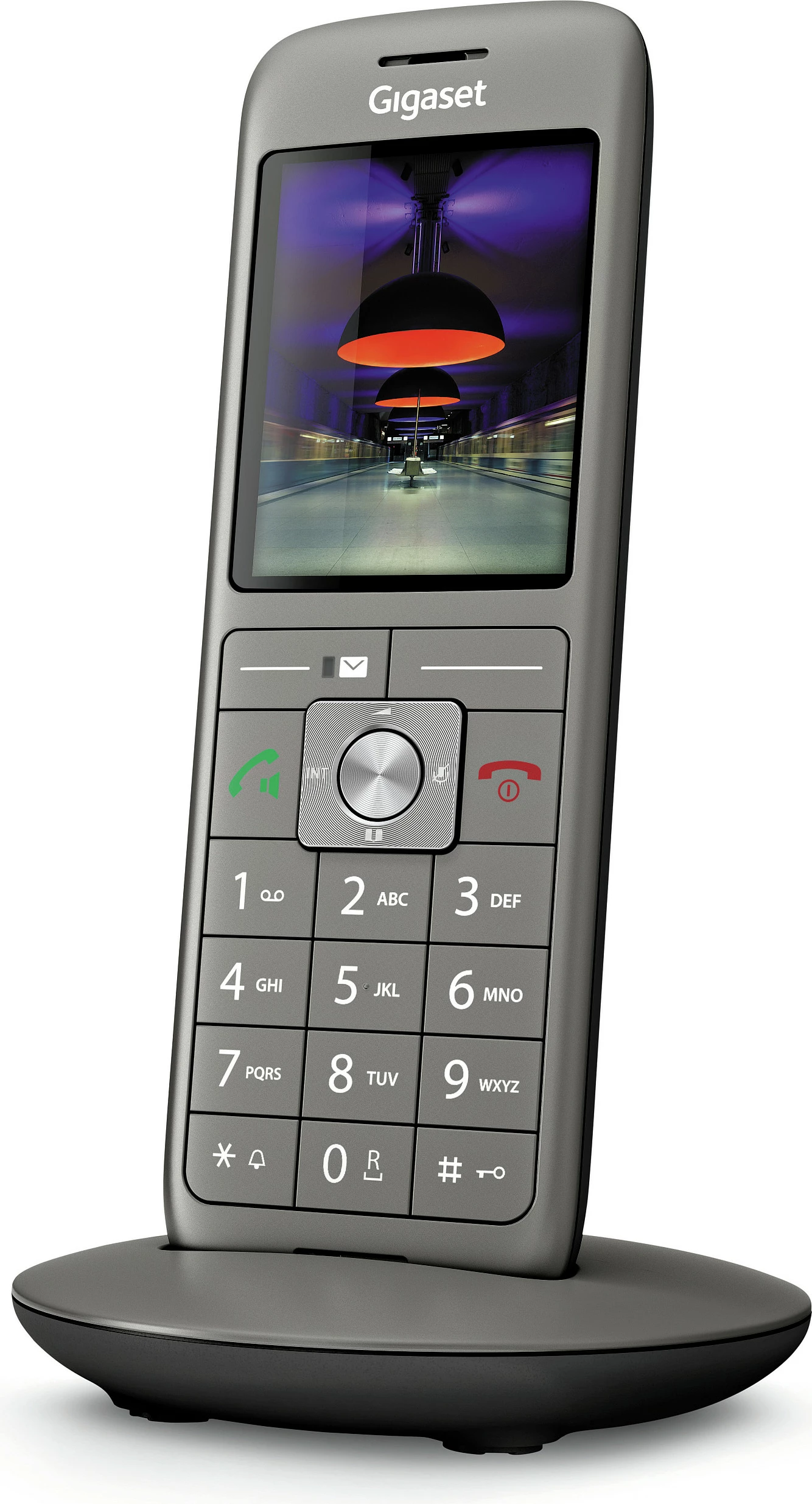 Telefon DECT Gigaset CL660HX, Speakerphone, 400 kontakte, SMS, Gri