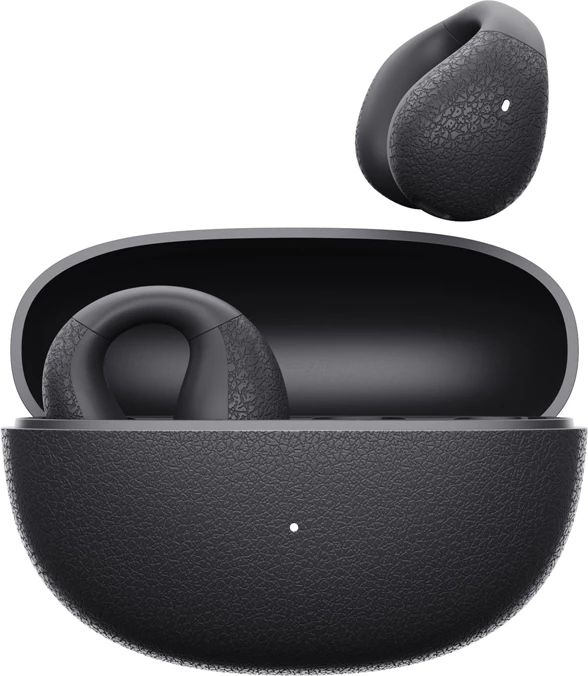 Kufje QCY Crossky C10, pa tela, Bluetooth 5.4, me mikrofon, të zeza, me kuti karikimi