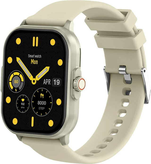 Smartwatch Colmi C63, 2.01", Bluetooth, IP68, Verdhë