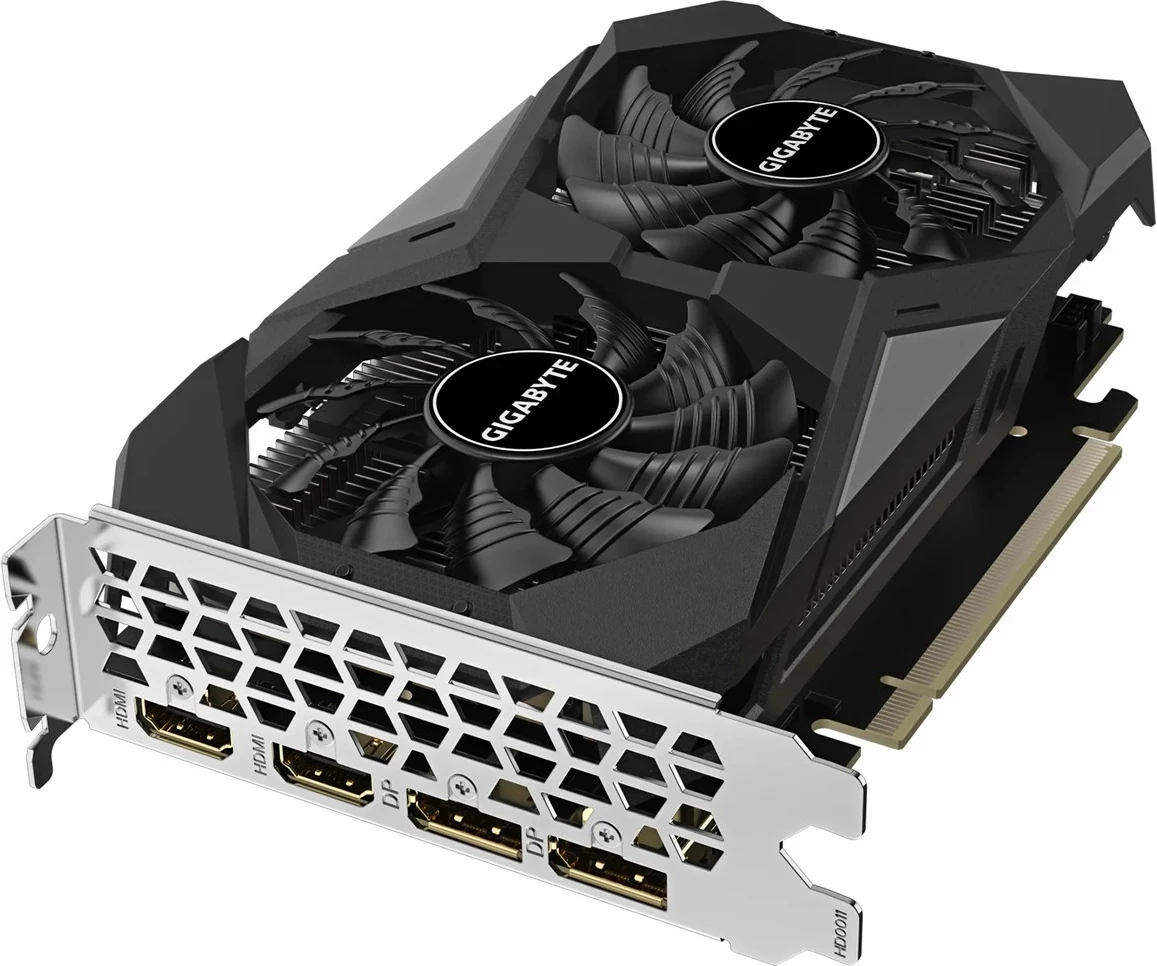Kartelë grafike Gigabyte GeForce RTX 3050 WINDFORCE OC V2 6G, 6 GB GDDR6, Argjendtë
