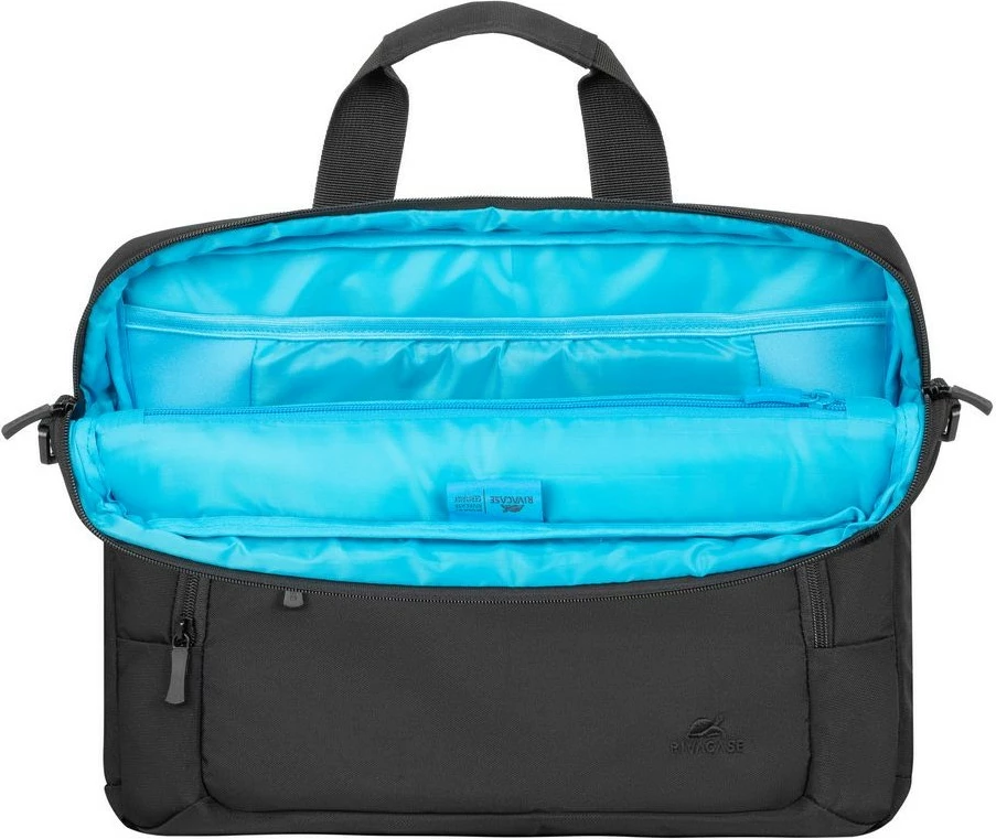 Mbështjellës laptopi RIVACASE Alpendorf 7521, 13.3-14 inç, i zi