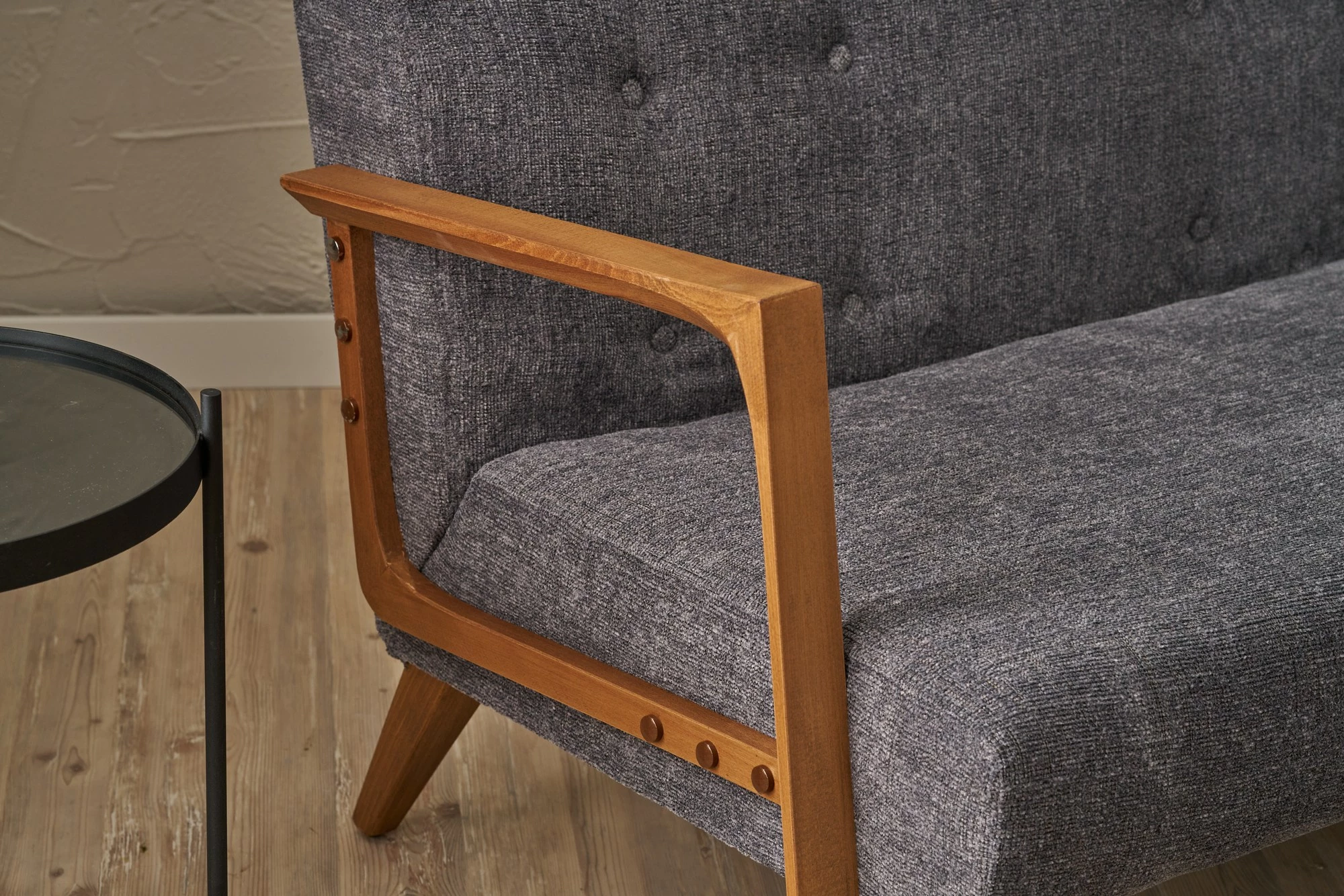 Divan dy-vendësh Atelier del Sofa, ngjyrë gri, Kemer