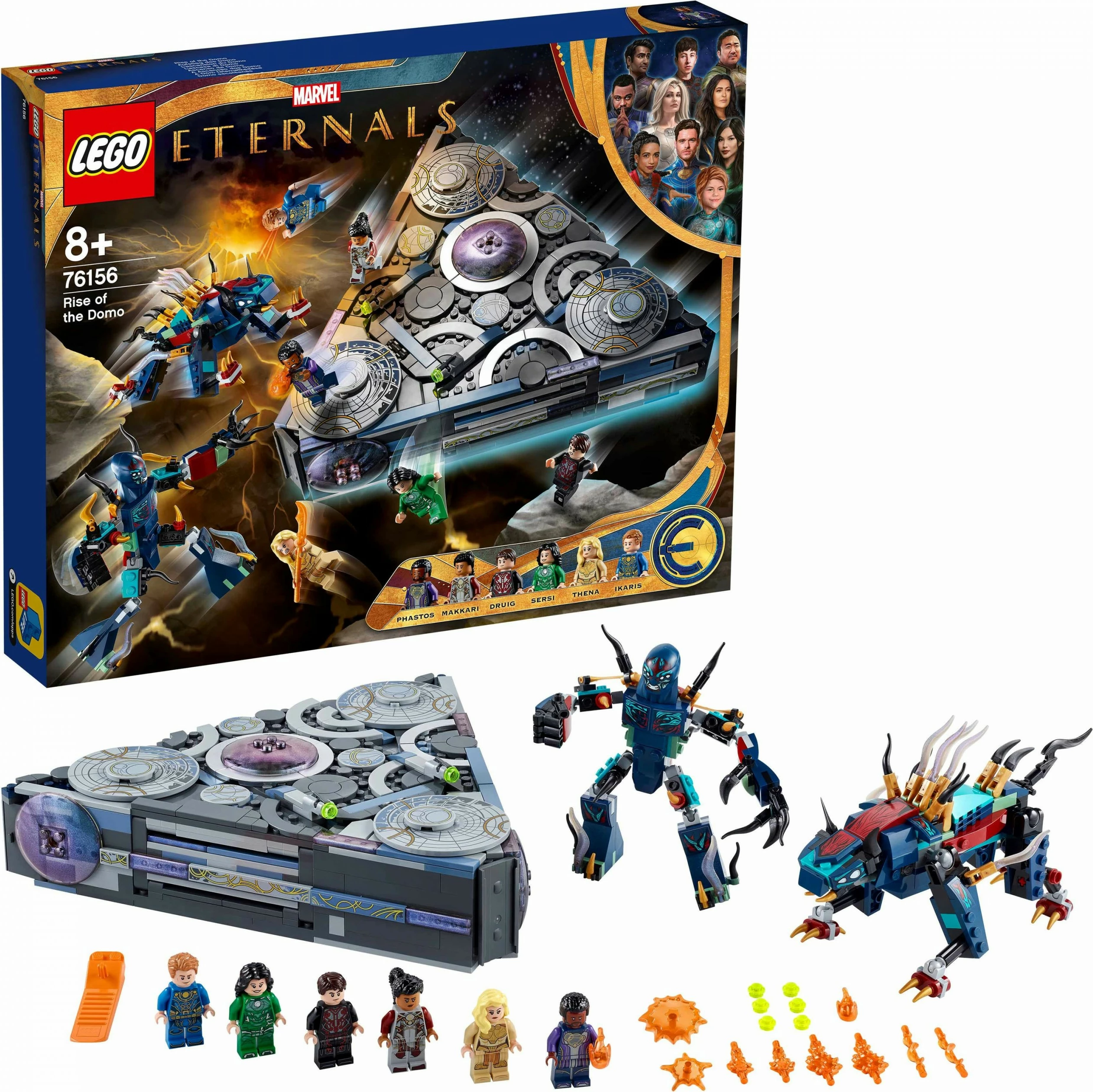 Set ndërtimi LEGO Marvel Avengers Rise of the Domo, 8 vjeç, plastik, 1040 pjesë