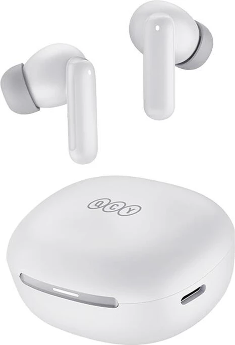 Kufje TWS QCY MeloBuds HT16, in-ear, ANC, të bardha