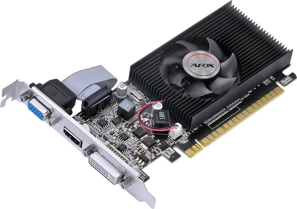 Kartelë grafike AFOX GeForce GT 210, 512MB DDR3, PCI-E, DVI HDMI VGA, Low Profile