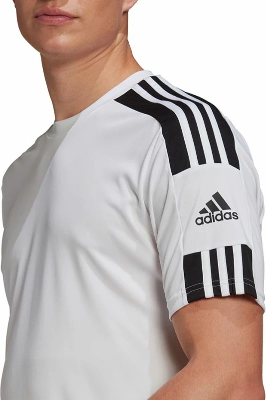 Maicë adidas për meshkuj, e bardhë