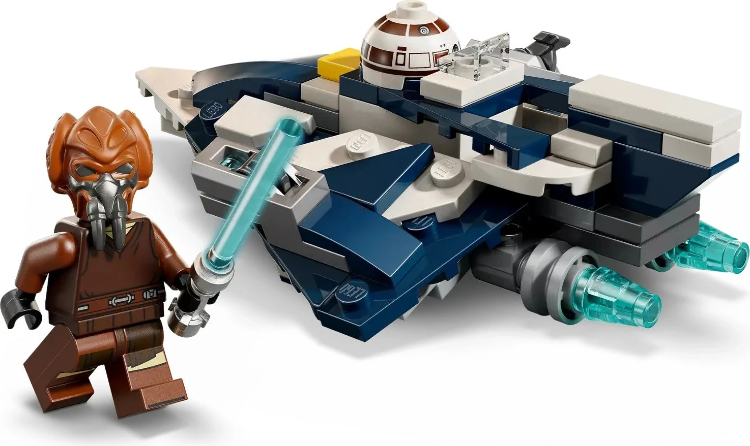 Set LEGO Star Wars 75400 Plo Koon's Jedi Starfighter Microfighter, 89 pjesë