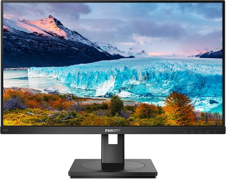 Monitor LED Philips S Line 242S1AE/00, 23.8 inç, Full HD, i zi