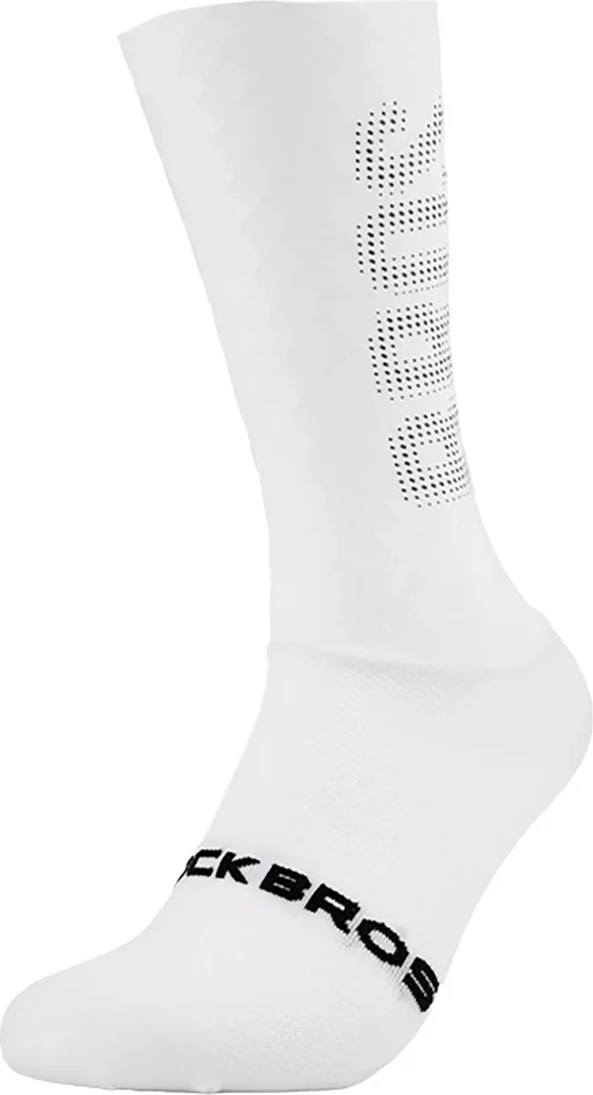 Çorape çiklizmi Rockbros Cycling Socks, madhësi 43-46, ventilim mesh, antibakteriale, e bardhë