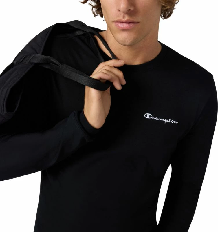 Maicë me mëngë të gjata për meshkuj Champion, e zezë