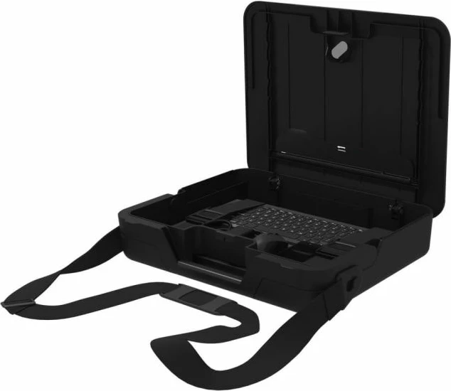 Çantë laptopi Fellowes Breyta MPN 100016564, 14", 2-në-1 me stand të integrum, 5 pozita lartësie, e zezë