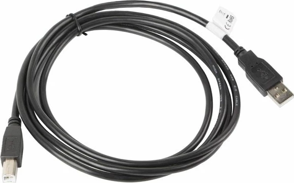 Kabllo USB Lanberg CA-USBA-10CC-0018-BK USB-A në USB-B 1.8 m e zezë