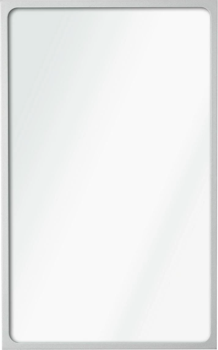 Pasqyrë dekorative Skye Decor, ngjyrë argjendi, 30x50cm