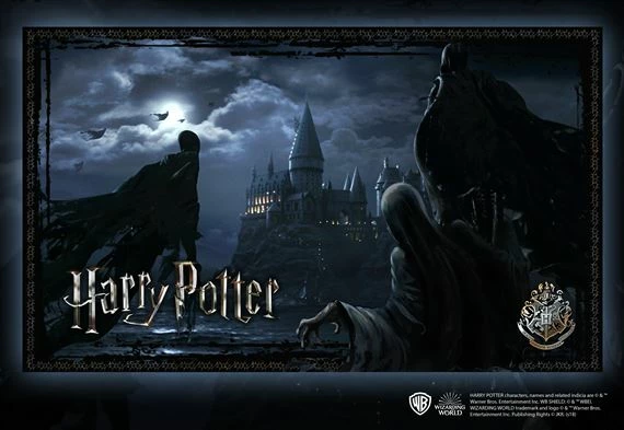 Puzzle NOBLE COLLECTION Harry Potter Dementors at Hogwarts 1000 pjesë
