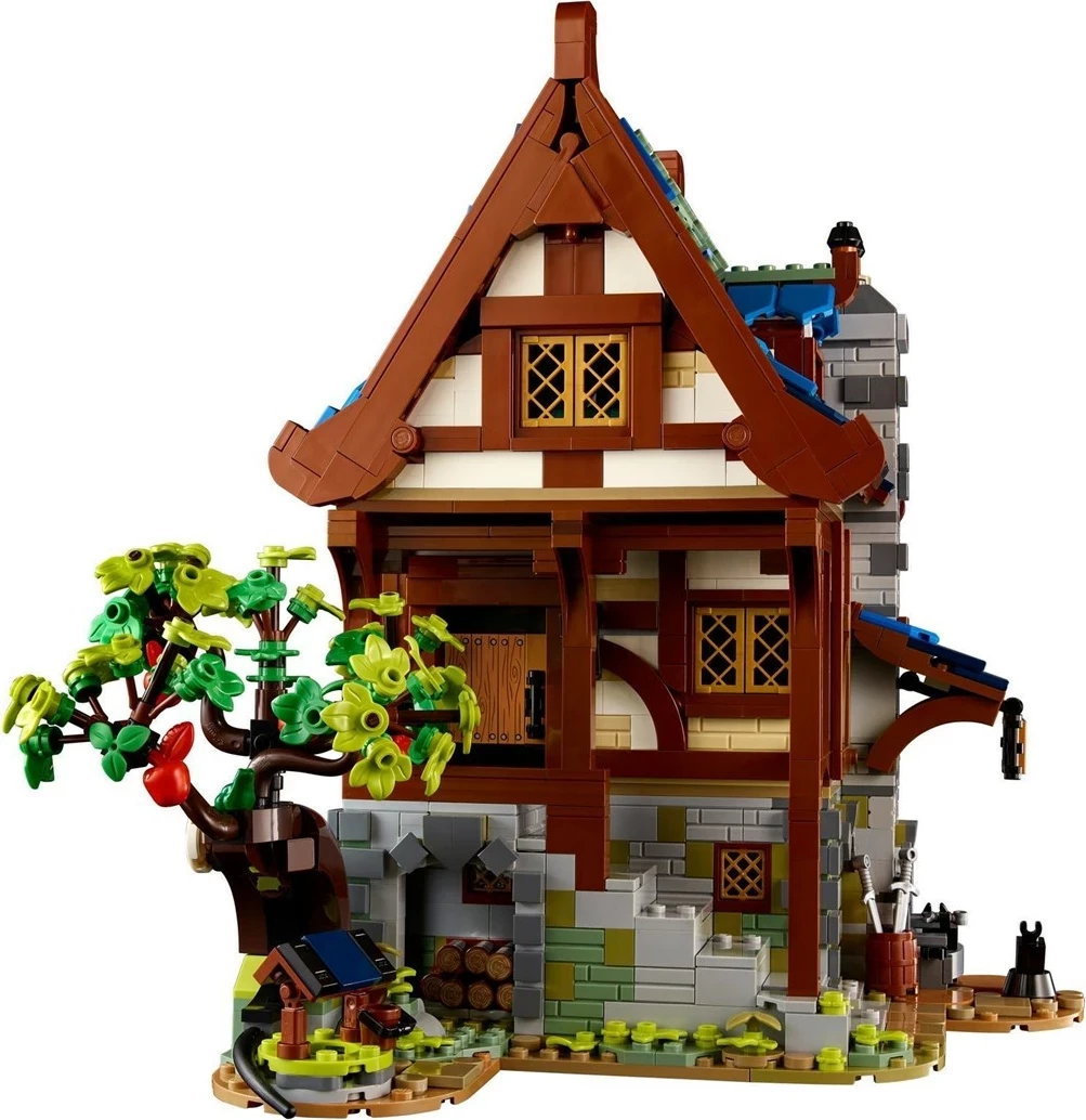 Set LEGO IDEAS 21325 Medieval Blacksmith, 4 minifigura