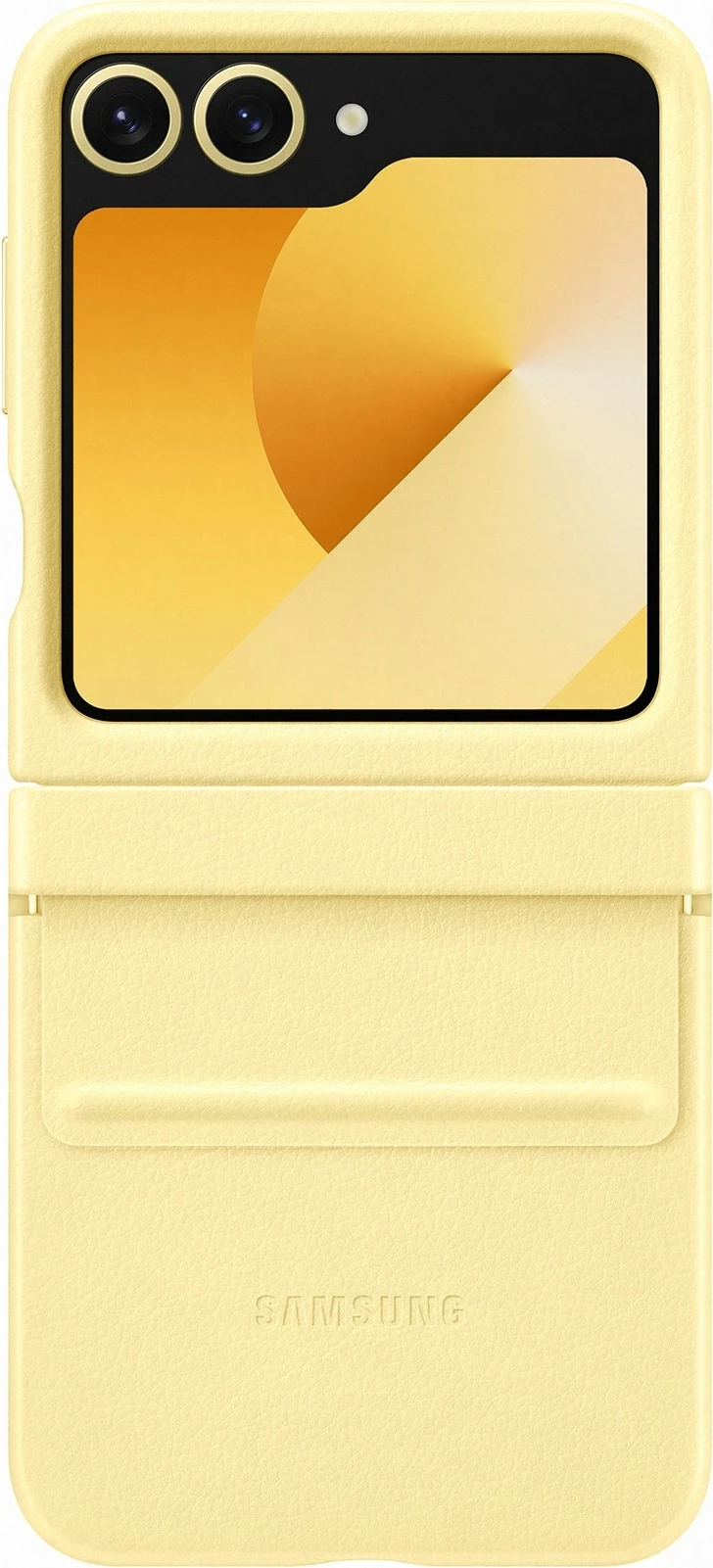Mbështjellës Samsung Galaxy Z Flip6, 17 cm (6.7"), Verdhë