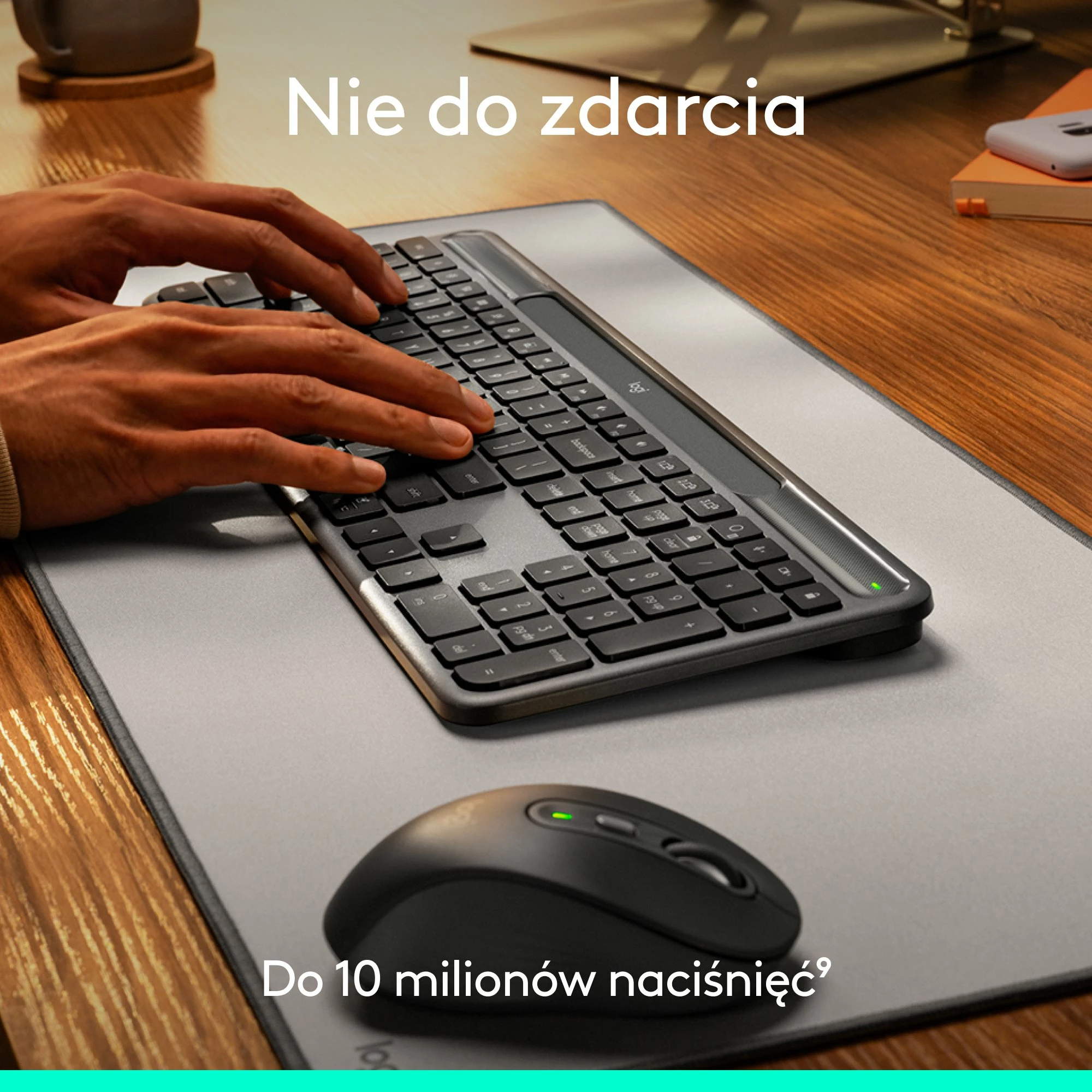 Tastierë wireless Logitech Slim Solar+ 920-013764, US layout, Bluetooth/Logi Bolt, full-size me numpad, Graphite
