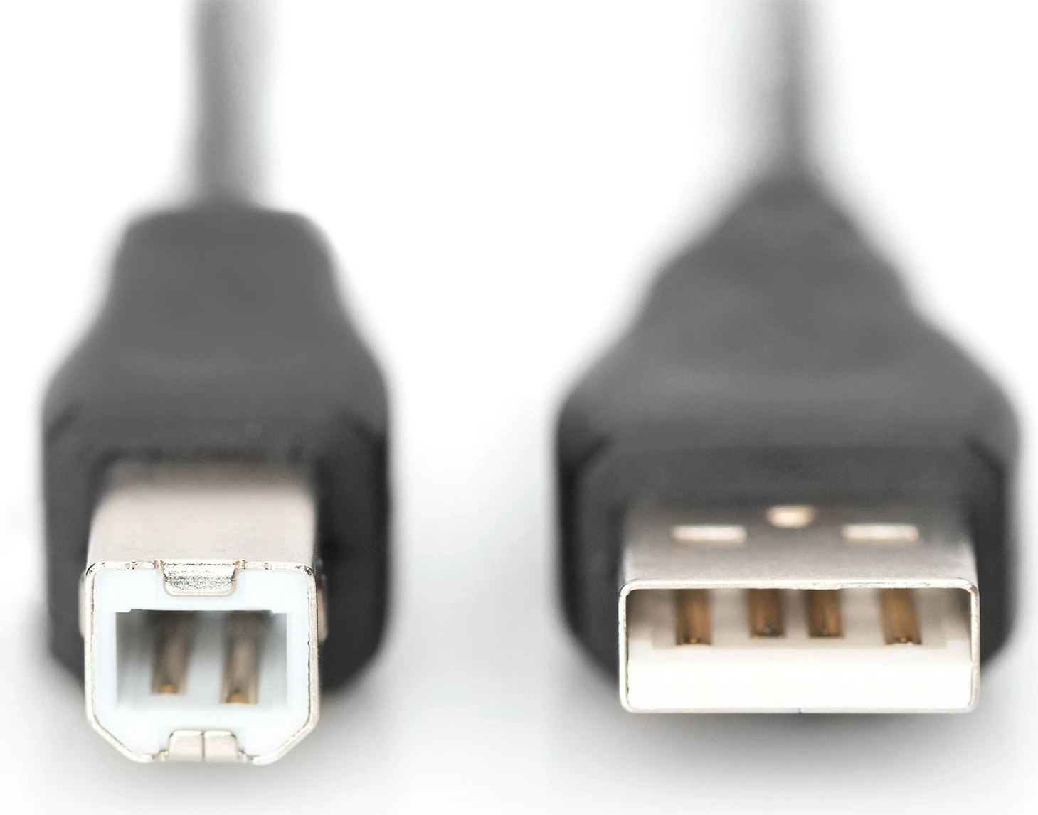 Kabllo USB 2.0 Digitus, 1.8m, USB A në USB B, e zezë