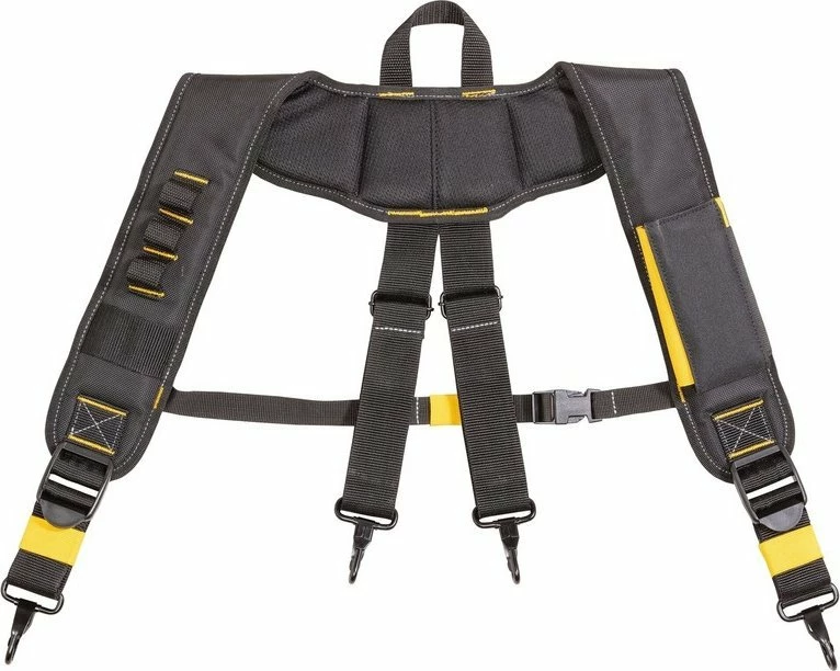 Harnes për rrip veglash Dewalt DWST40901-1, 4 pika lidhjeje, i rregullueshëm, zi/verdhe