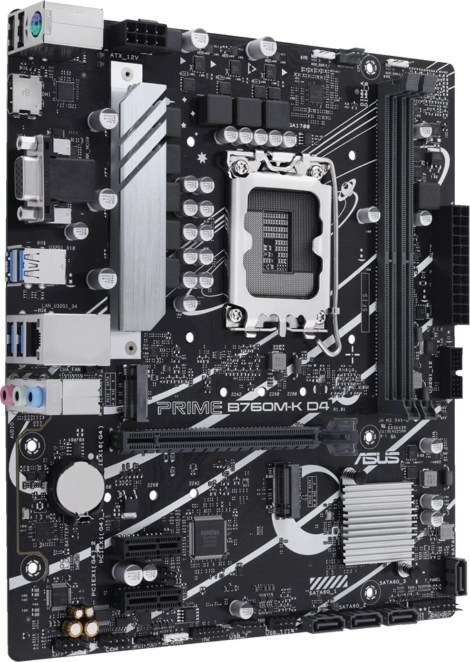 Pllakë amë ASUS PRIME B760M-K D4, Intel B760