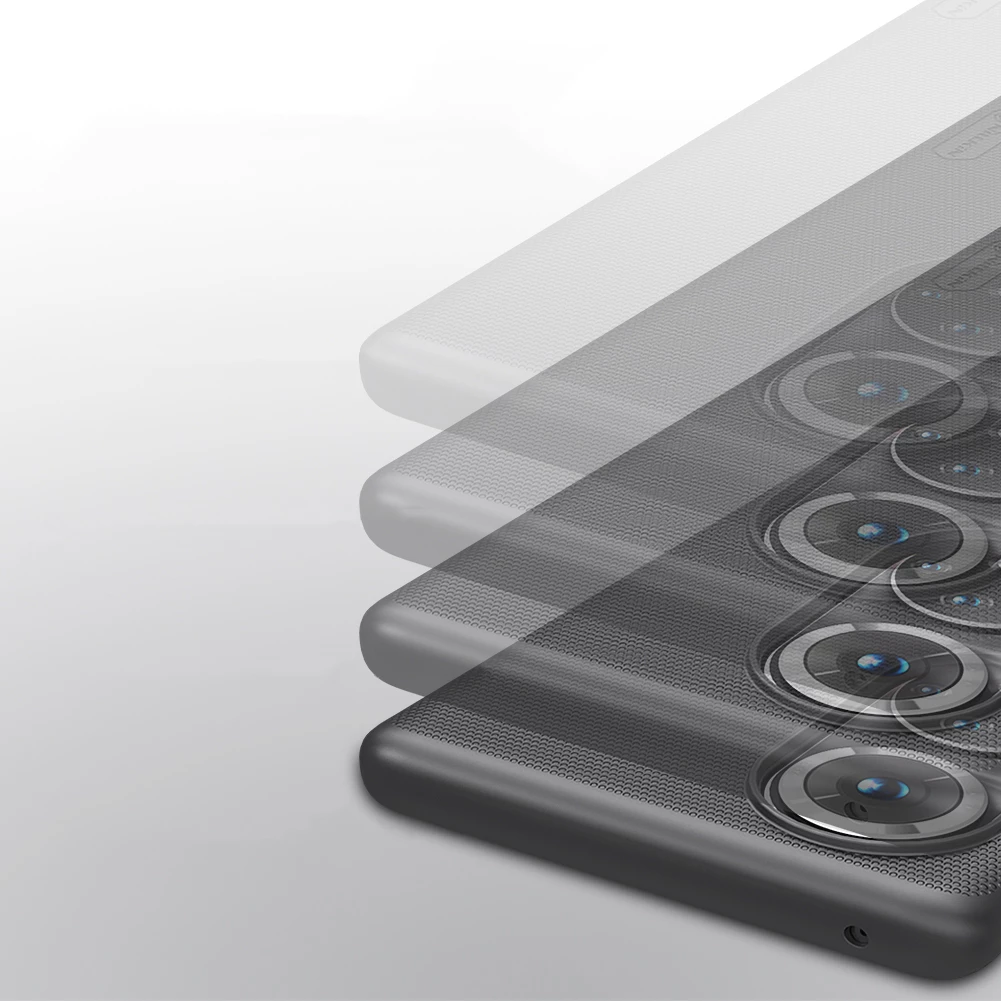 Mbështjellës Nillkin Super Frosted Shield për Honor 50 Pro, i zi