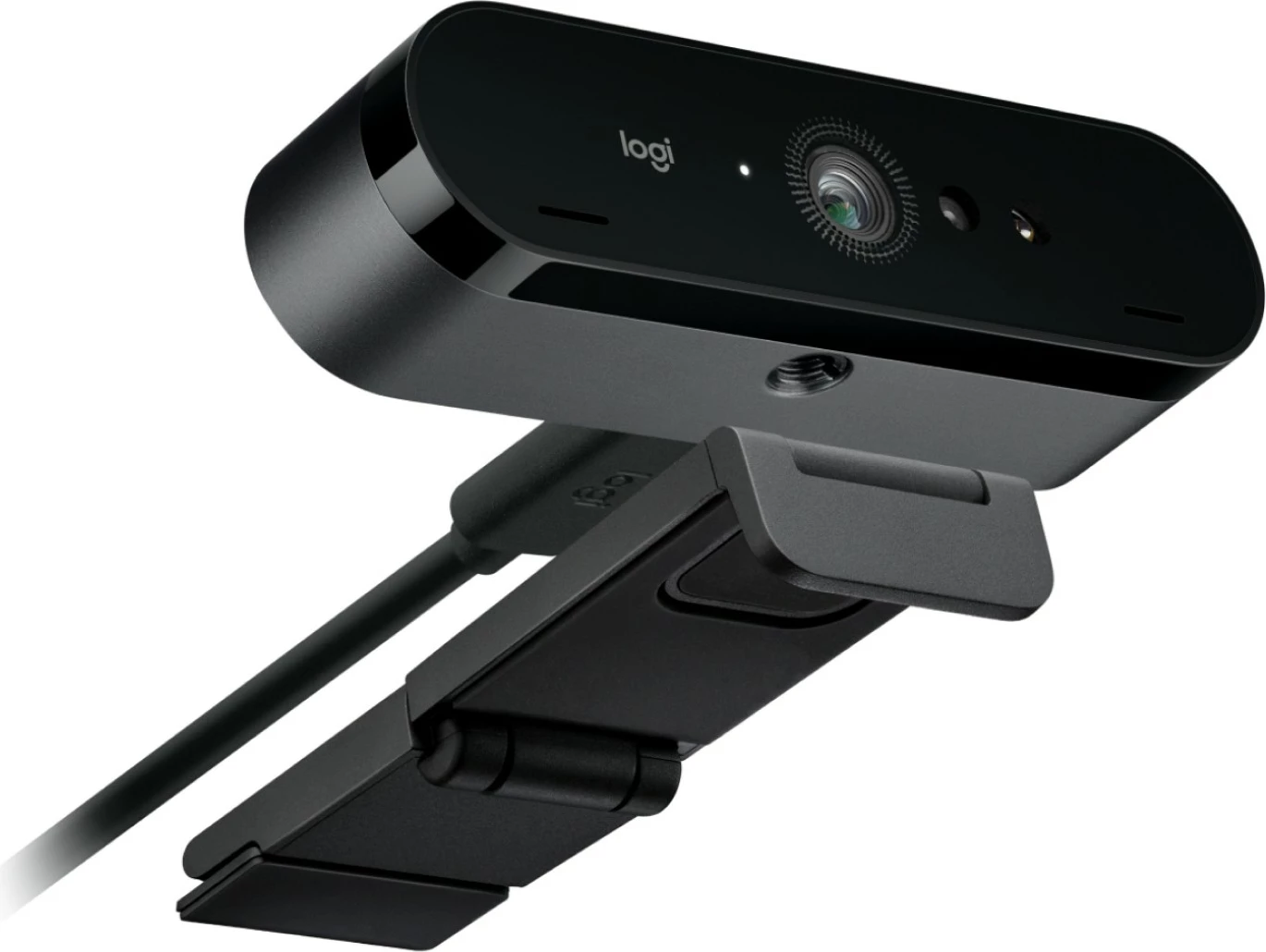 Webcam Logitech BRIO 4K, USB, 13MP, e zezë