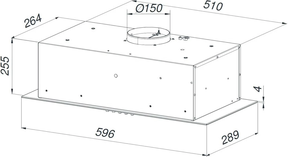 Aspirator Maan, 570 m3/h, i zi