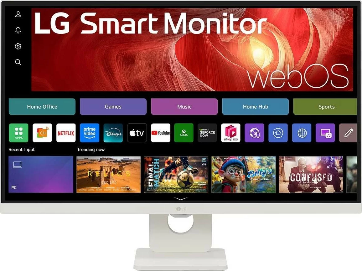 Monitor i mençur LG U730SA 37", 4K, IPS, WebOS, bardhë