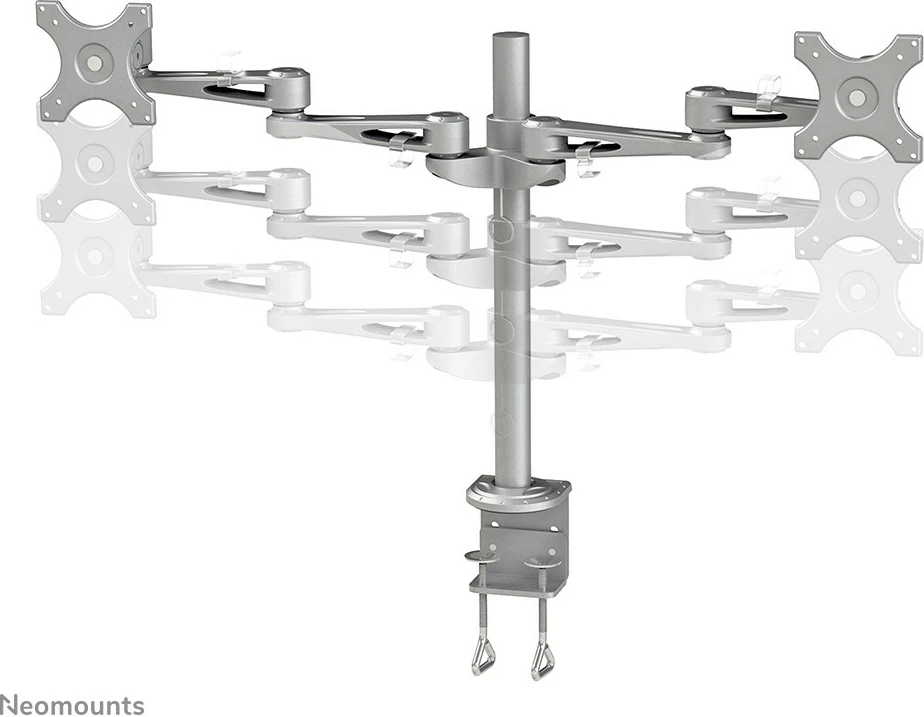 Krah monitori Neomounts, Newstar, FPMA-D935D, 6 kg, argjendtë