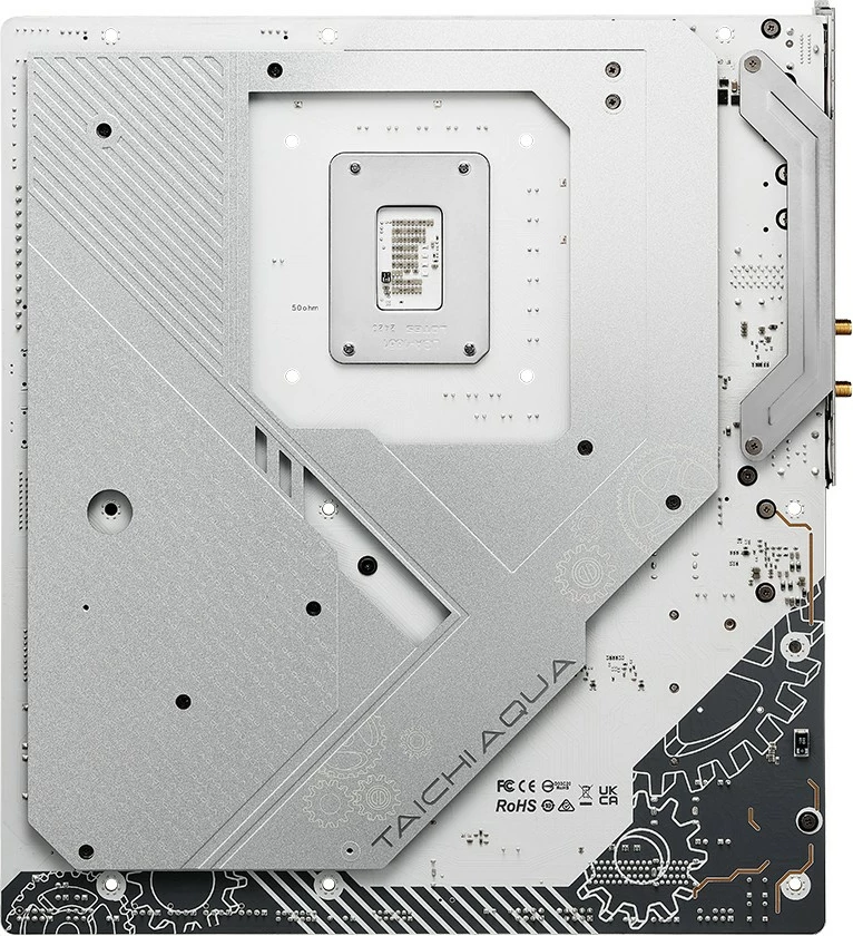 Pllakë amë ASRock Z890 Taichi AQUA, Intel, LGA 1851, DDR5-SDRAM, 256 GB, e bardhë