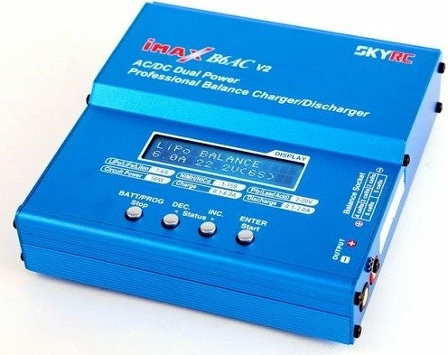 Karikues SkyRC iMax B6AC V2, 50W, 6A, Blu