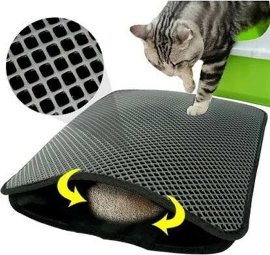 Tapet për rërë mace, dizajn Cowboy Cat, Conceptum Hypnose, shumëngjyrësh, 40x60cm