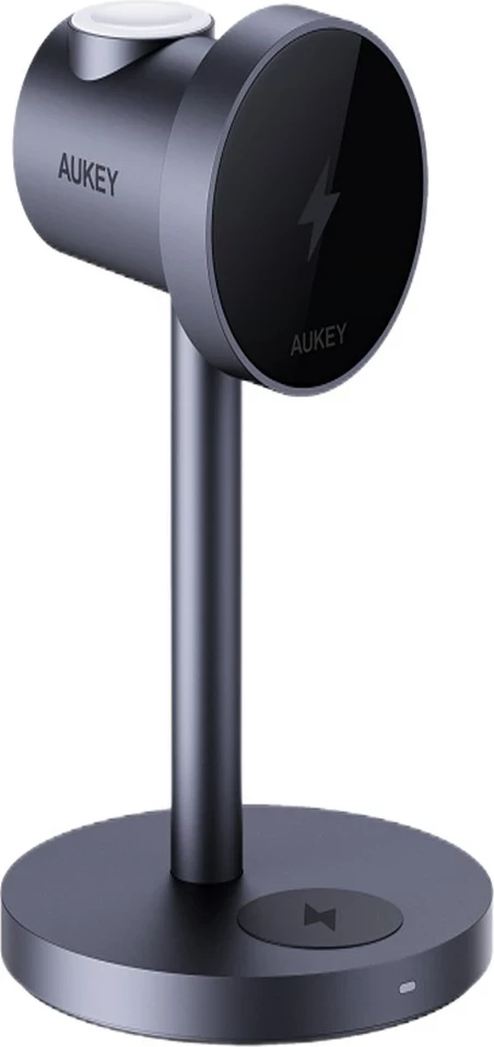 Karikues wireless 3-në-1 AUKEY LC-MC311, i zi