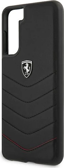 Mbështjellës Ferrari Off Track Quilted për Samsung Galaxy S21+, i zi