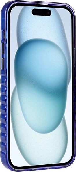 Mbështjellës Audi IML MagSafe për iPhone 15/14/13, Blu