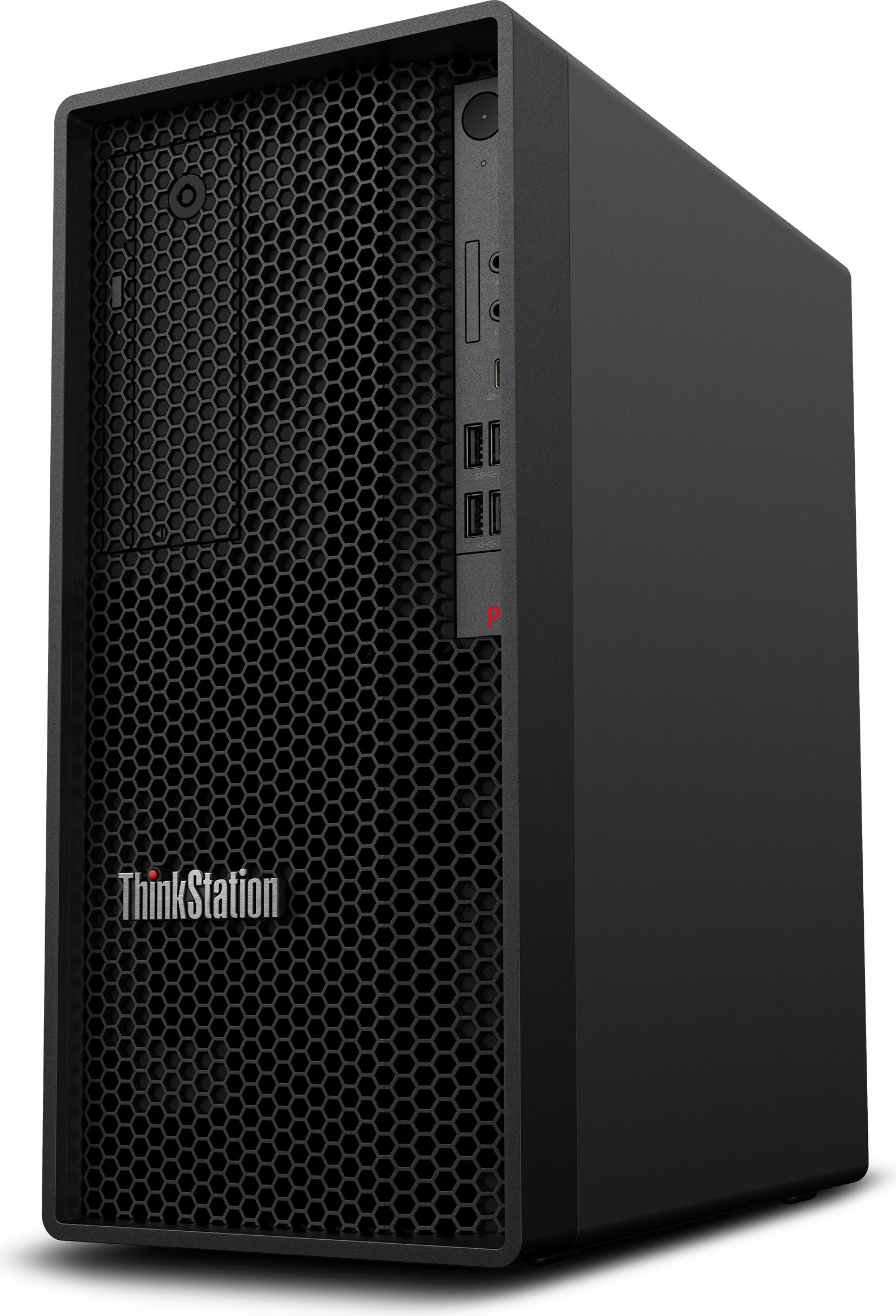 Kompjuter Lenovo ThinkStation P2 Tower G2, Intel Core Ultra 5 235, 32GB RAM, 512GB SSD, e zezë