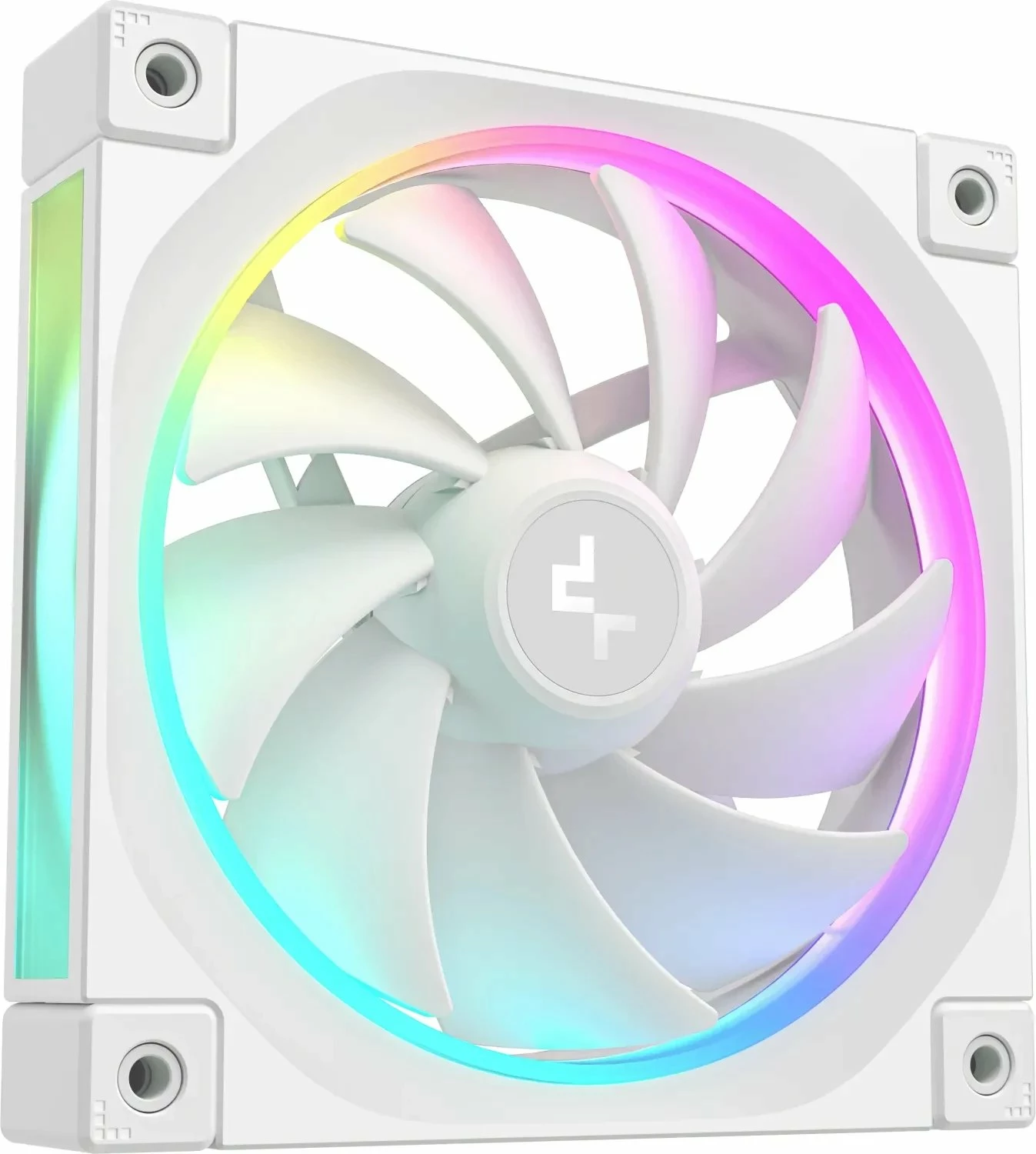 Ventilator për kasë PC Deepcool FL12 (R-FL12-WHAPN1-G) 120mm ARGB Gen2 PWM, 1 copë, i bardhë
