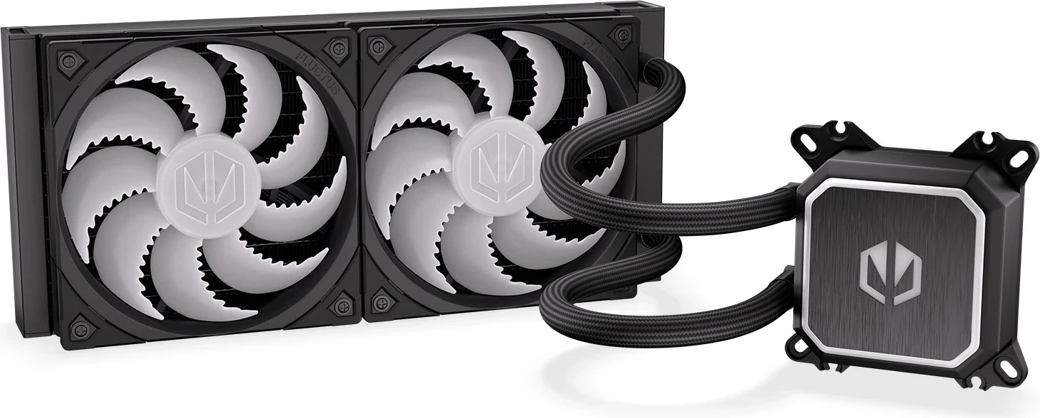 Ftohësi i Lëngshëm për Procesorin ENDORFY Navis F240 ARGB, 24 cm, i Zi